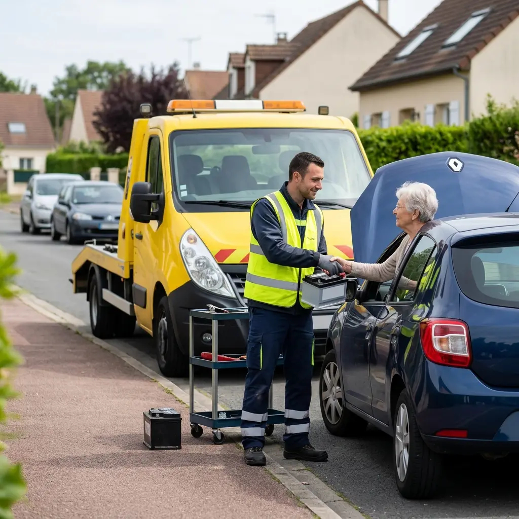 Nous sommes votre dépanneuse de confiance à Saint‑Fargeau‑Ponthierry