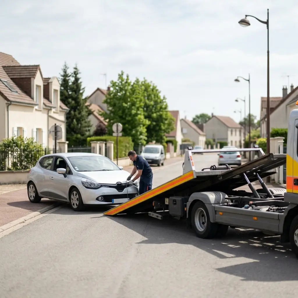 Un service de dépanneuse fiable et sûr à Verneuil-l'Étang