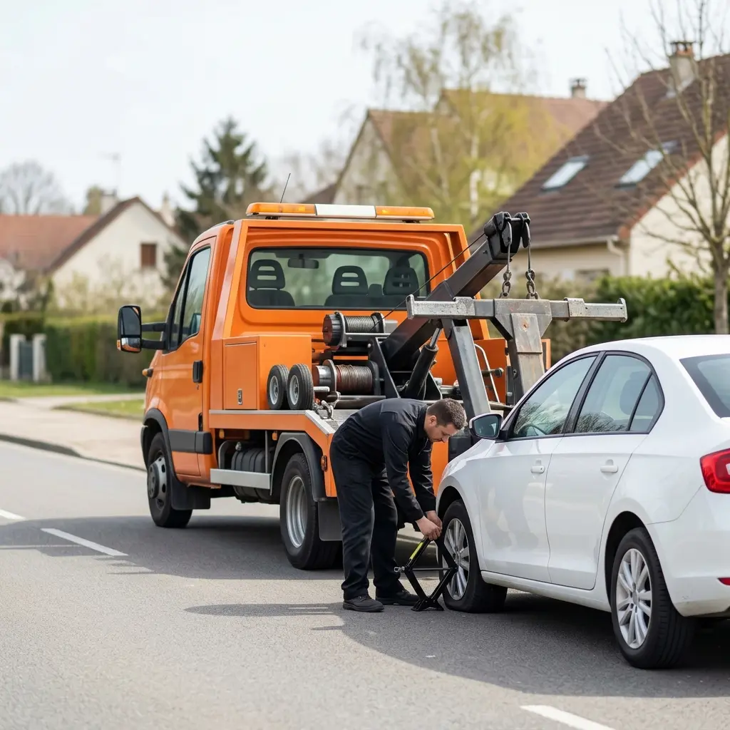 Comment se déroule l'intervention de dépannage à Serris ?