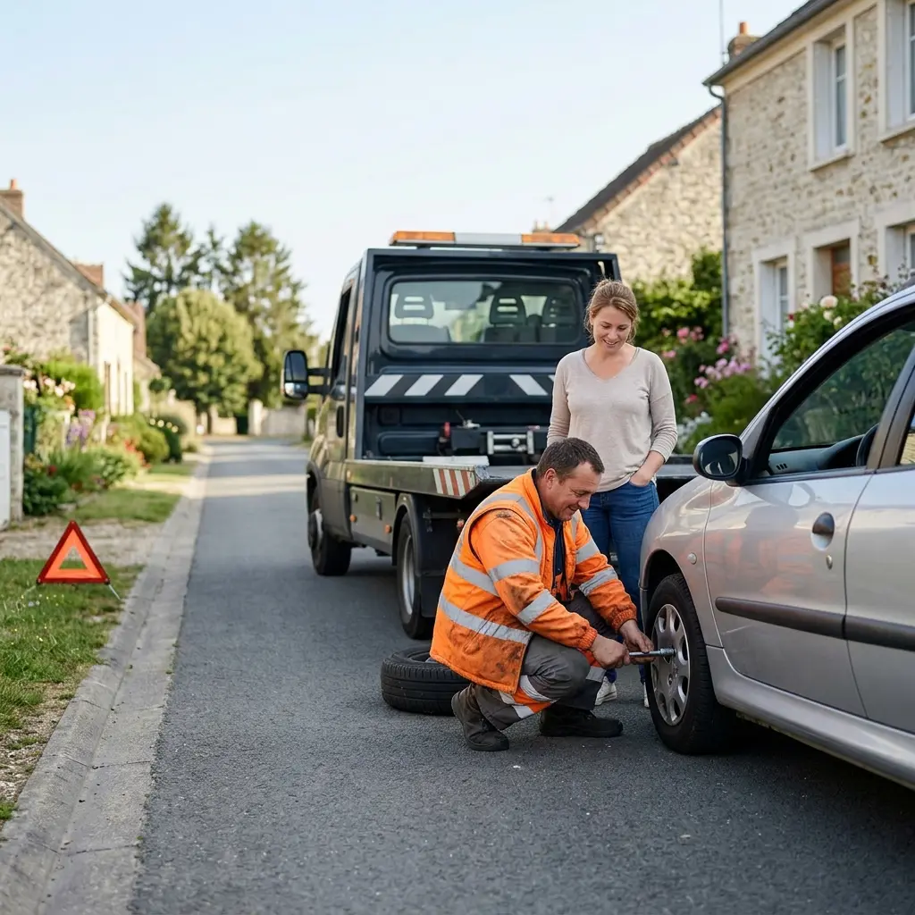 Assurez votre tranquillité sur la route grâce à notre dépanneuse à Héricy