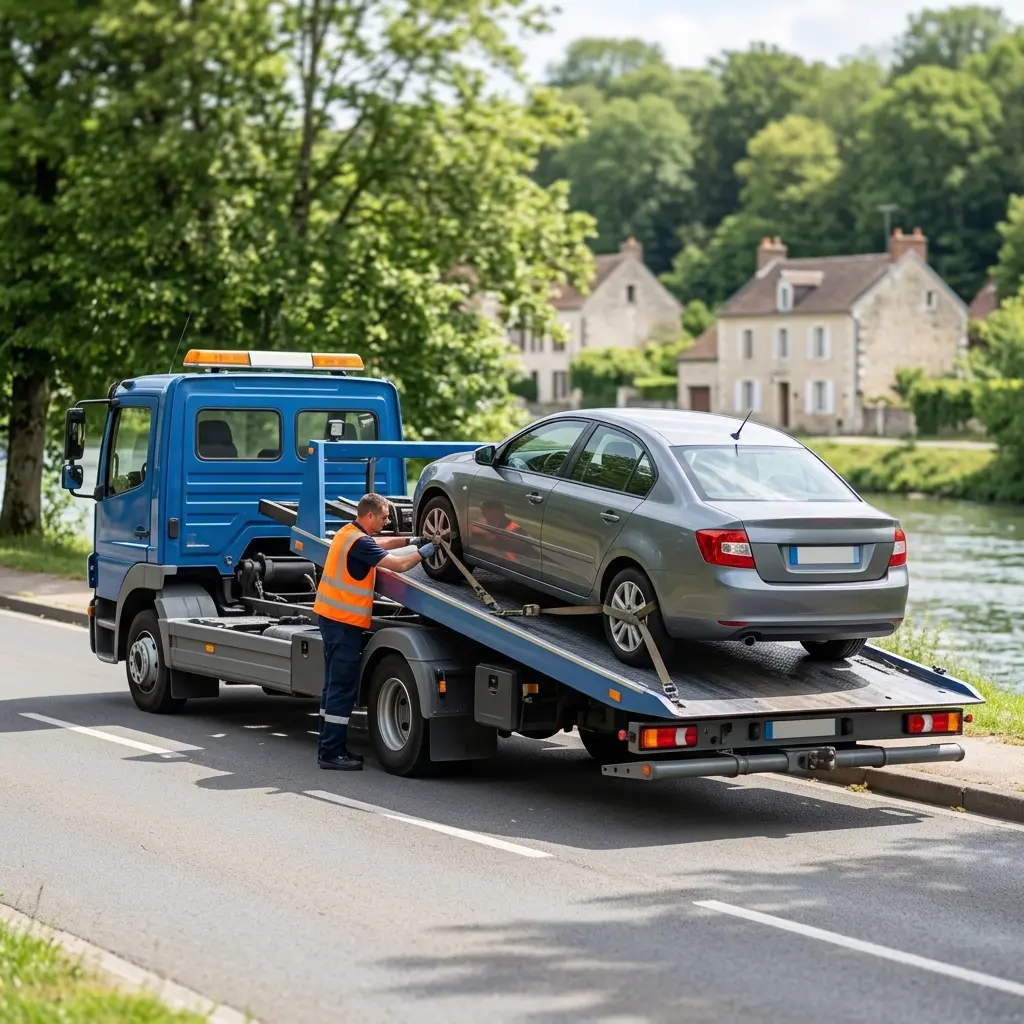 Comment se déroule l'intervention à Samois-sur-Seine ?