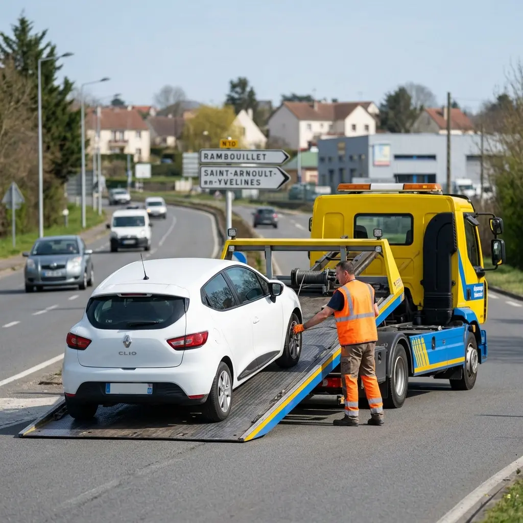Comment se déroule l'intervention de dépannage à Rambouillet ?