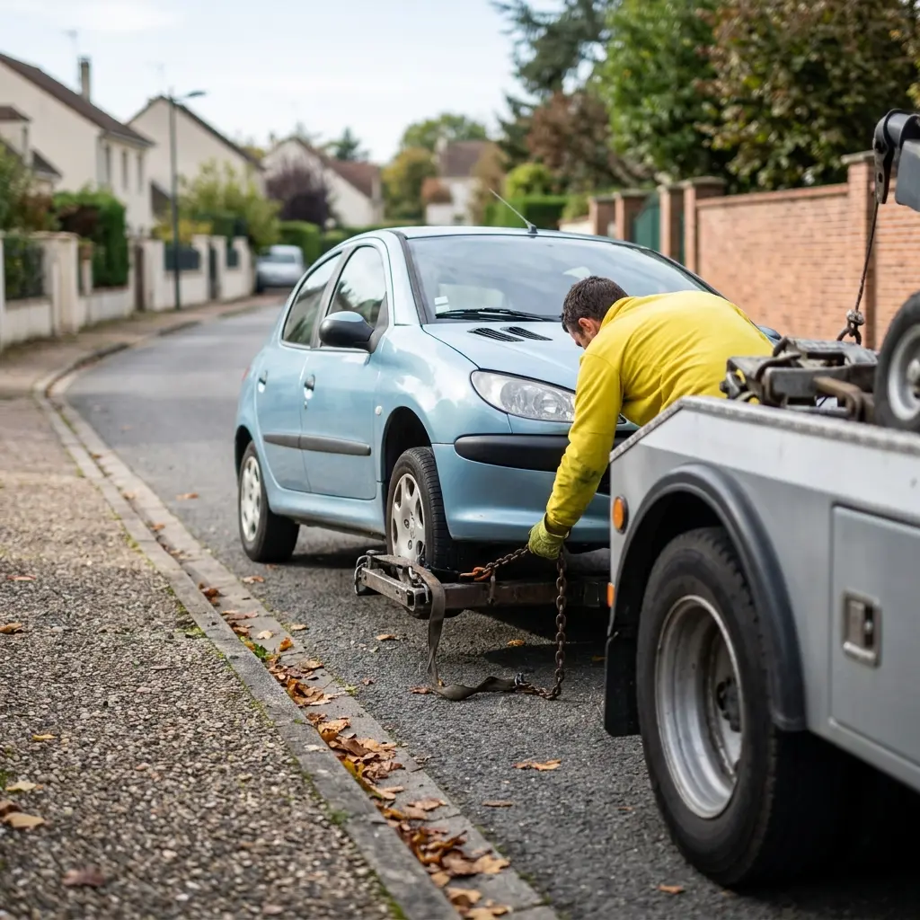 Comment se déroule l'intervention de dépannage à Maurepas ?
