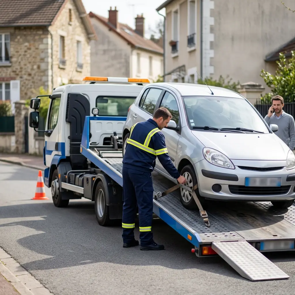 Précautions à prendre avant l'arrivée du dépanneur