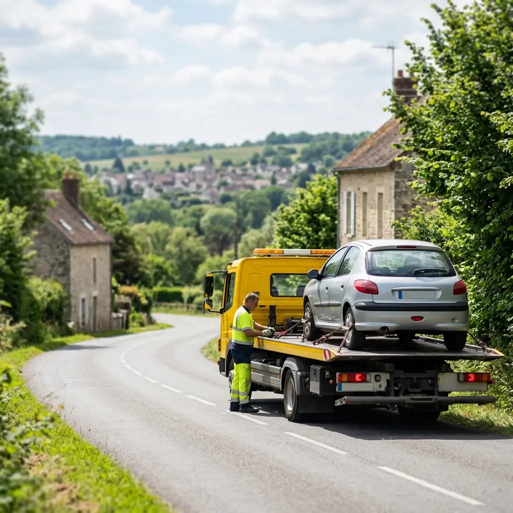 Comment se déroule l'intervention de dépanneuse à Chevreuse ?