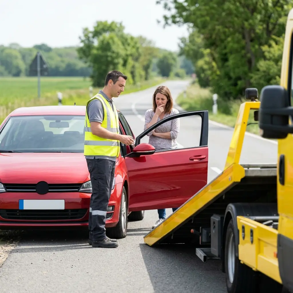 Précautions lors d'une panne mécanique