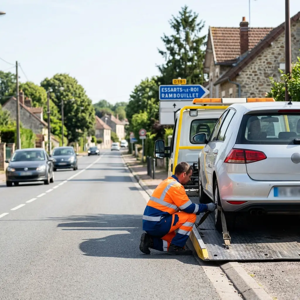 Comment se déroule l'intervention à Essarts-le-Roi ?