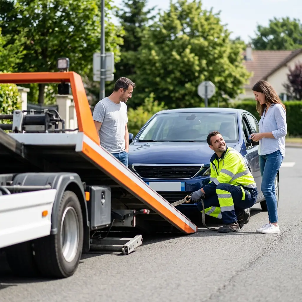 Un service de remorquage professionnel et transparent