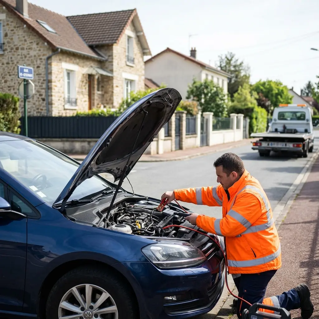 Comment se déroule l'intervention de dépanneuse à Ballancourt-sur-Essonne ?