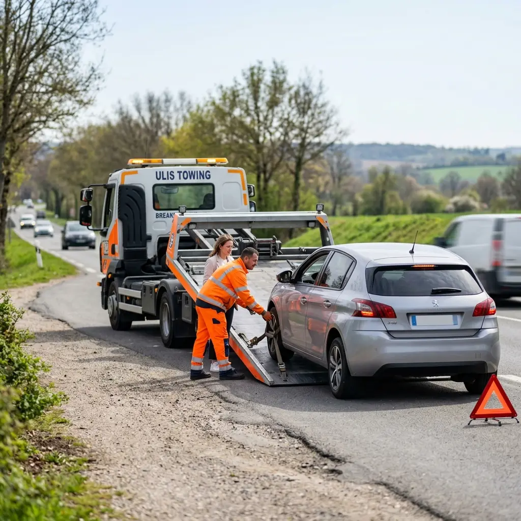 Comment se déroule l'intervention de dépanneuse aux Ulis ?