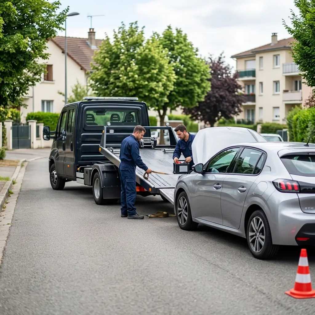 Comment réagir correctement en attendant votre dépanneuse à Colombes