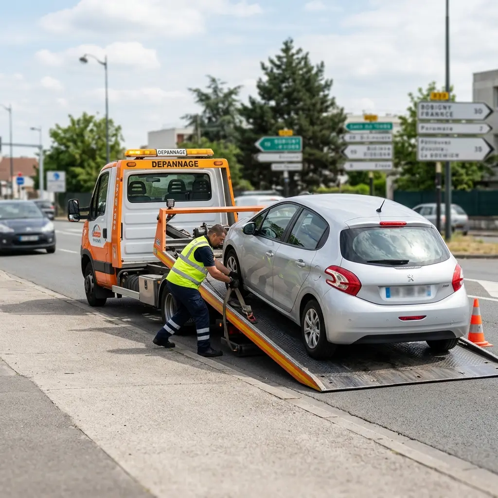 Comment se déroule l'intervention de dépannage à Bobigny ?