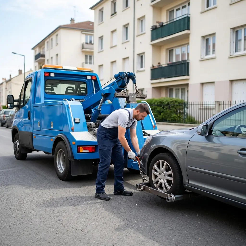 Un service de remorquage fiable