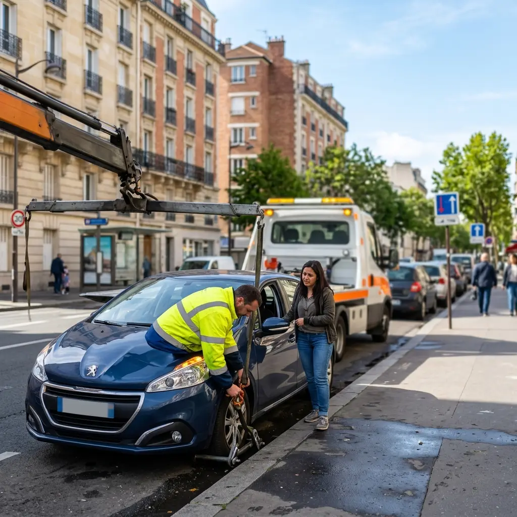 Comment se déroule l'intervention de dépanneuse à Pantin ?