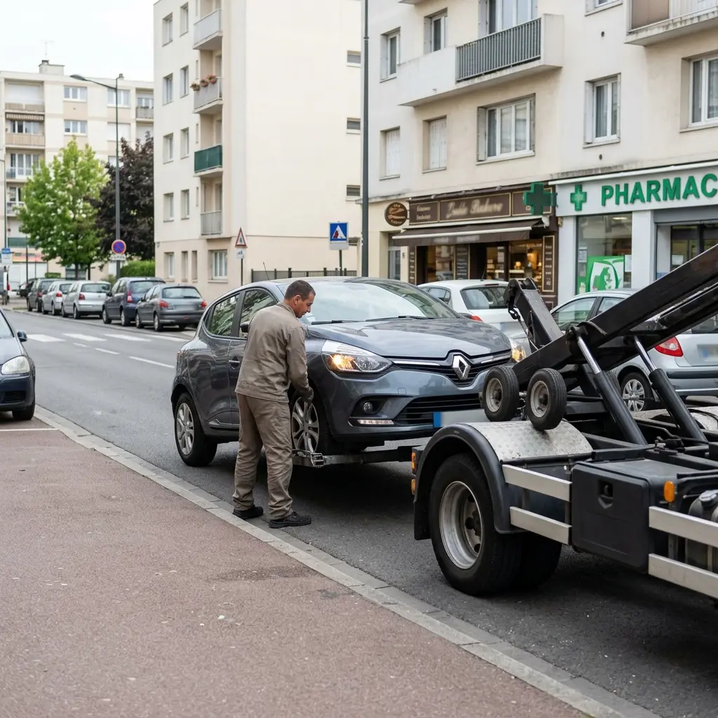 Comment se déroule l'intervention de notre dépanneuse à Drancy ?