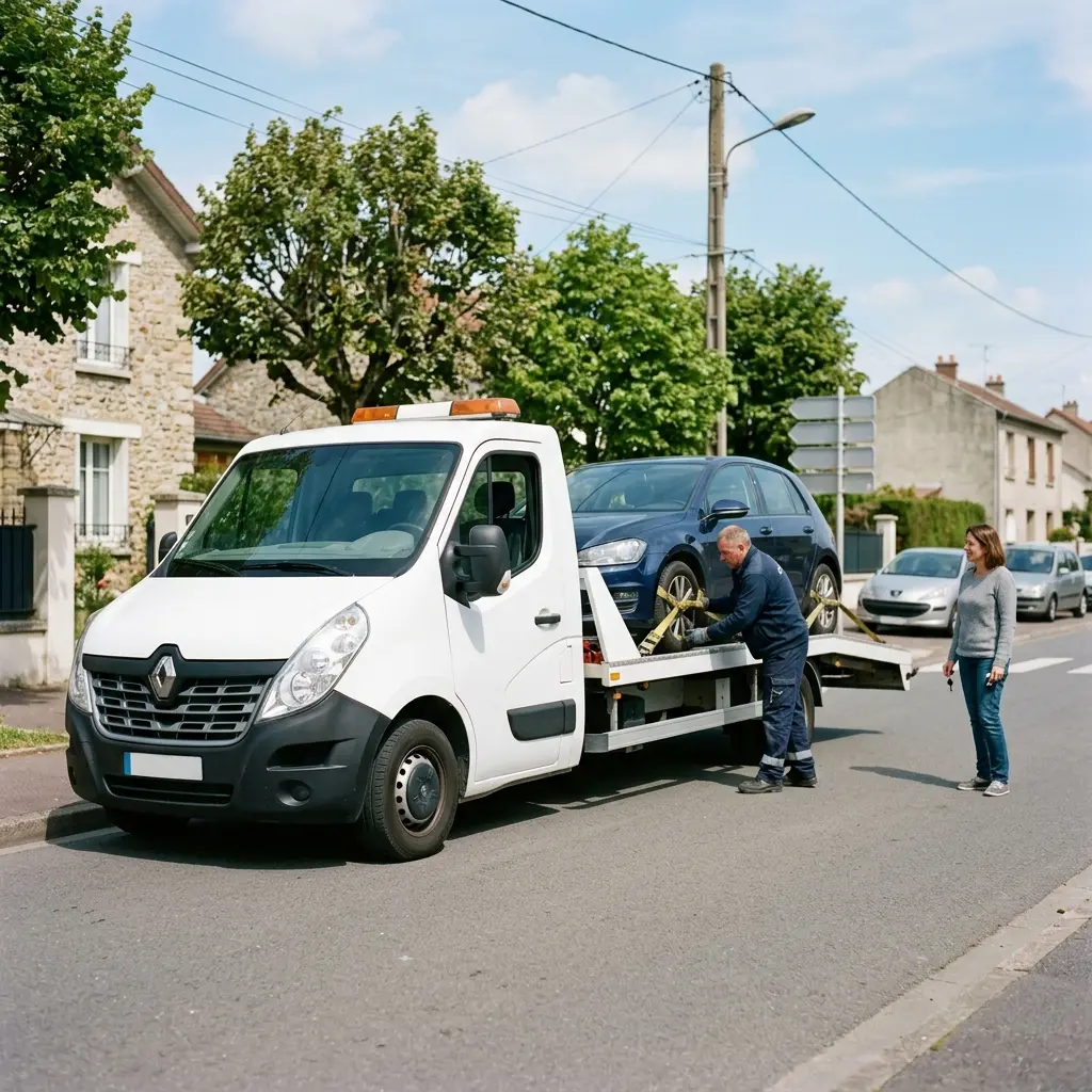Dépanneuse Mandres-les-Roses (94520)