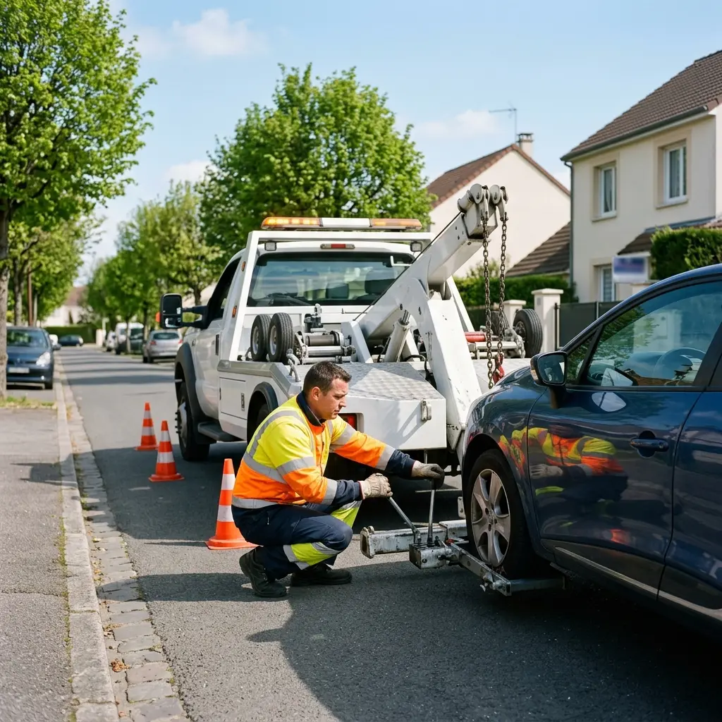 Comment se déroule l'intervention de dépannage à Taverny ?