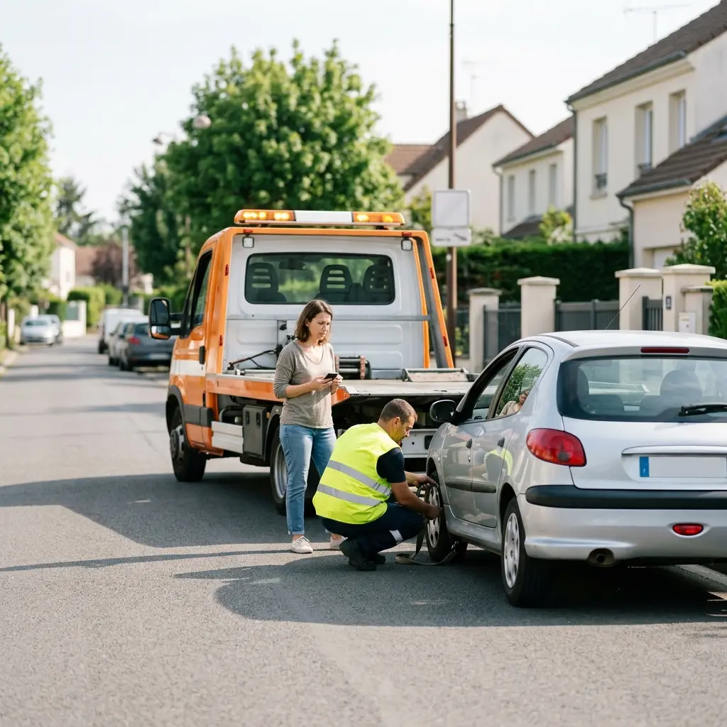 Un service de remorquage professionnel pour votre tranquillité