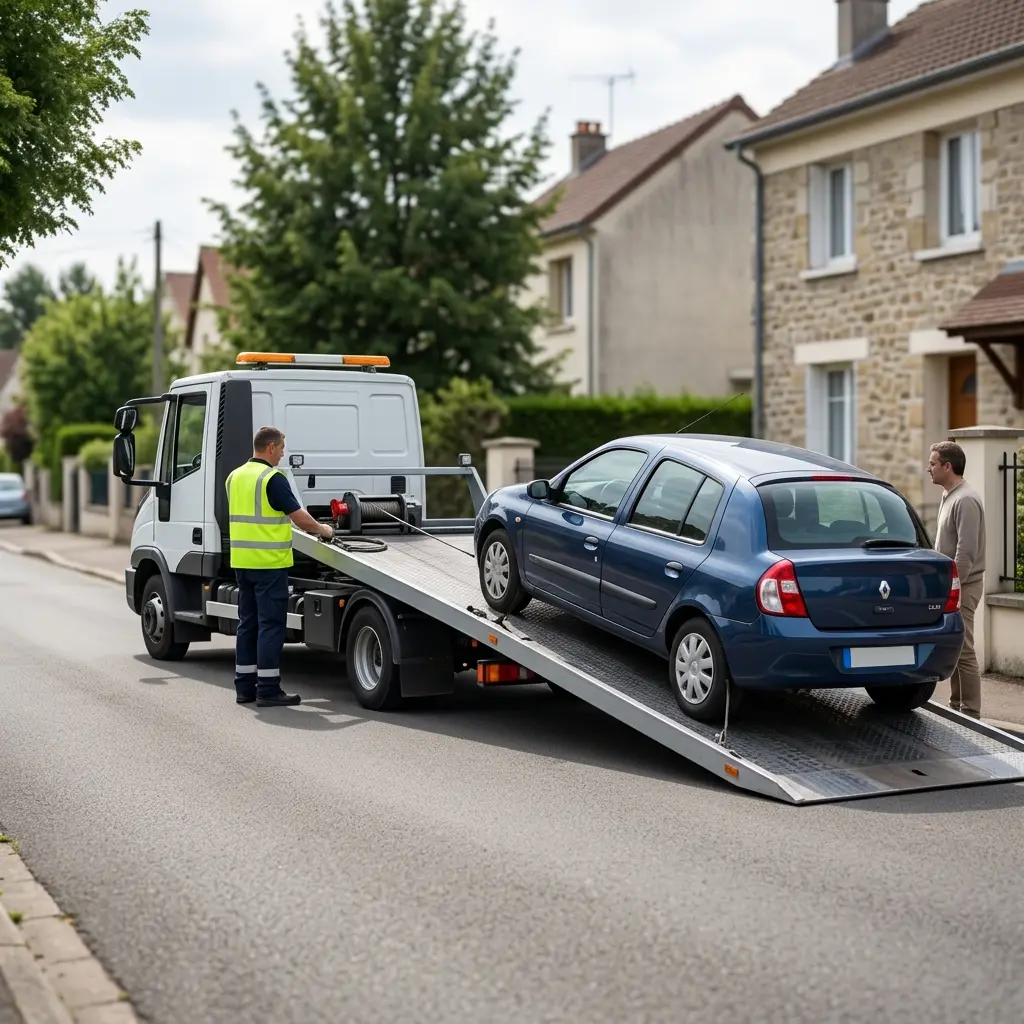 Choisir notre dépanneuse à Pierrelaye garantit rapidité et fiabilité