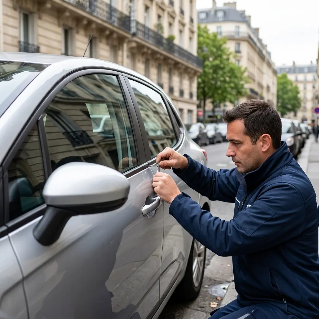 Enfant bloqué dedans