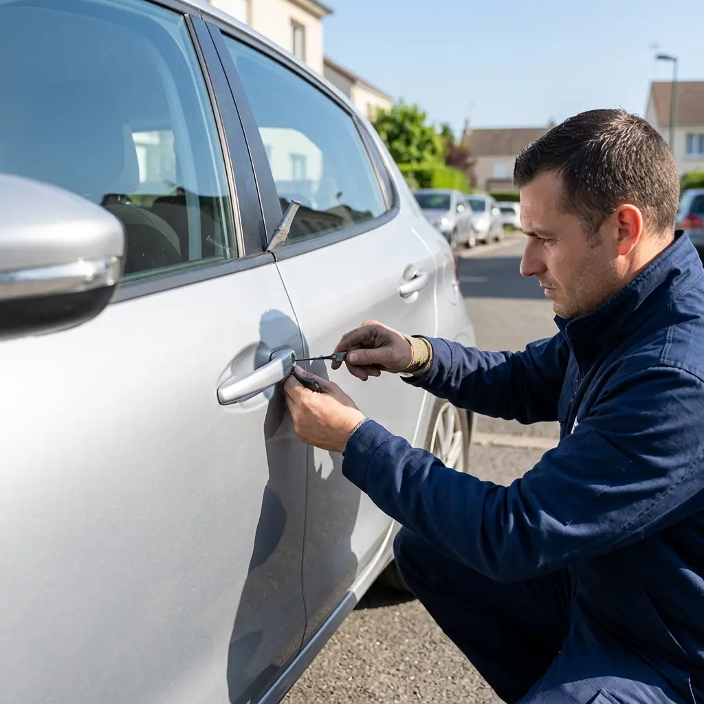 Situations courantes rencontrées lors d'une ouverture de porte voiture