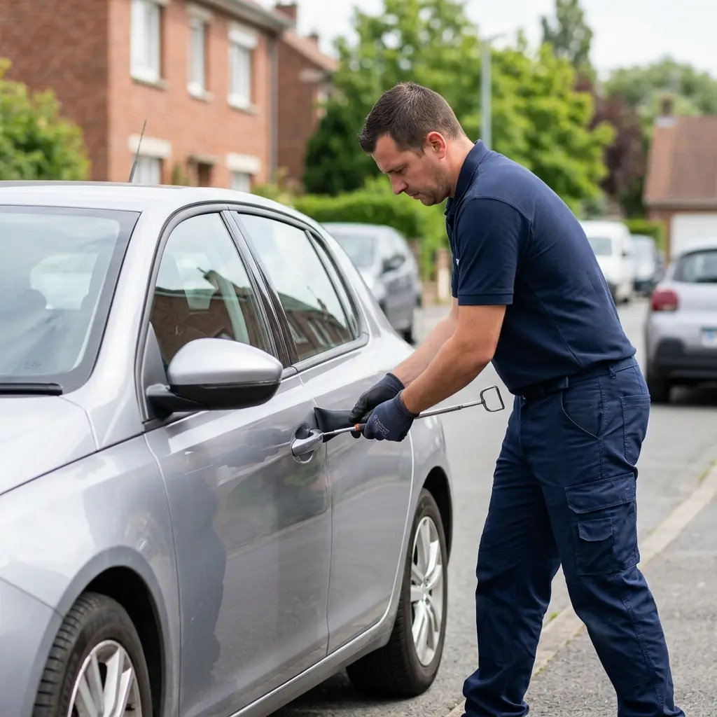 Les bons réflexes en cas de clés enfermées dans l'auto