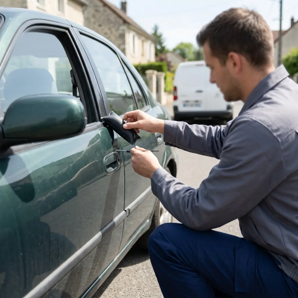Comment se déroule l'ouverture de porte voiture à Margny-lès-Compiègne ?