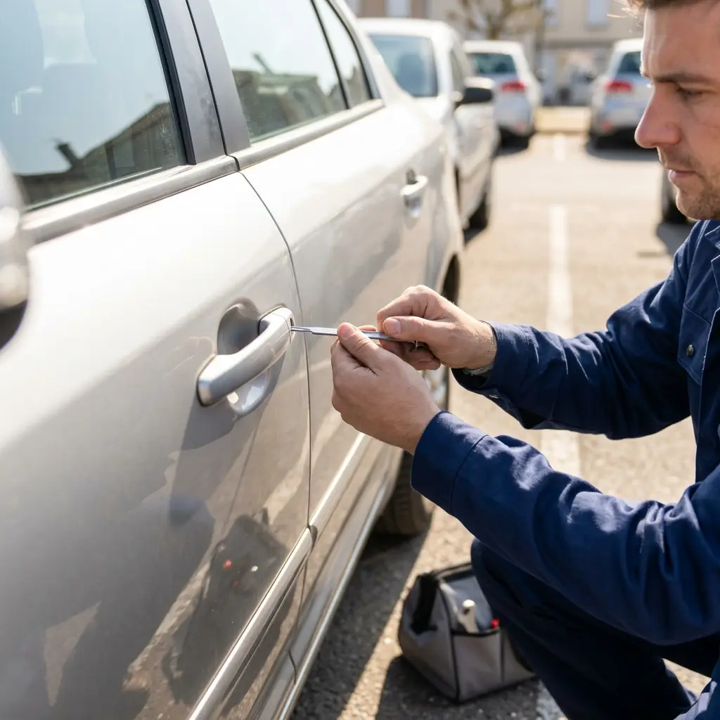 Comment se déroule l'ouverture de porte voiture à Hermes ?