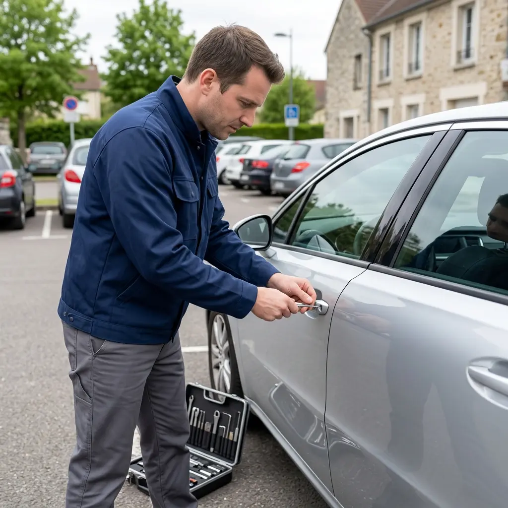 Les gestes utiles en cas de clés enfermées dans l'habitacle