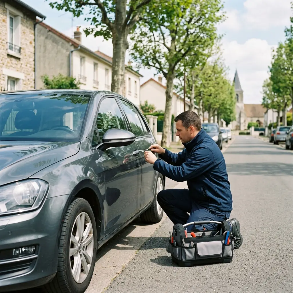 Ouverture de porte voiture Chapelle-en-Serval (60520)