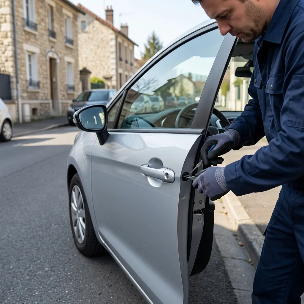 Réagir correctement en cas de clés enfermées dans l'auto