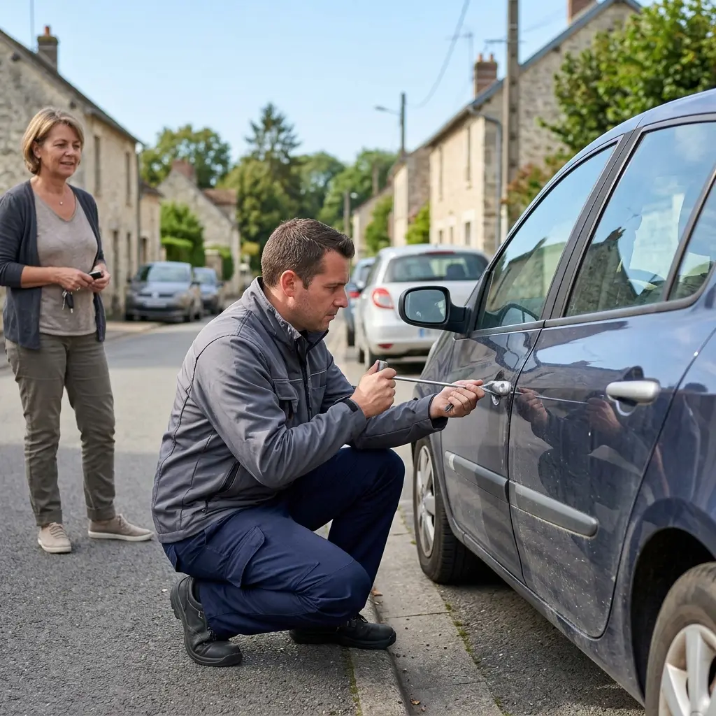 Une technique d'ouverture sans dommage pour votre carrosserie