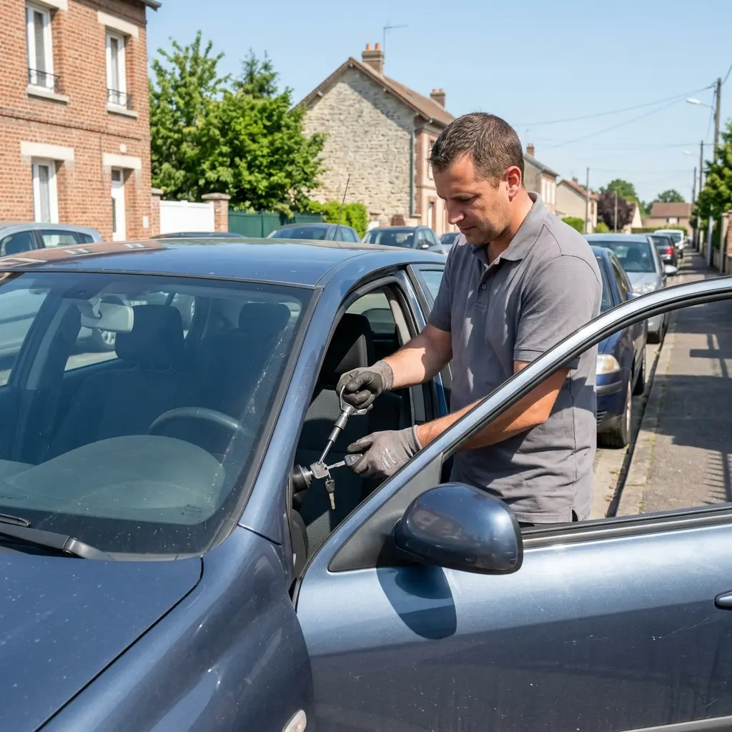 Les bons réflexes en cas de clés enfermées dans la voiture