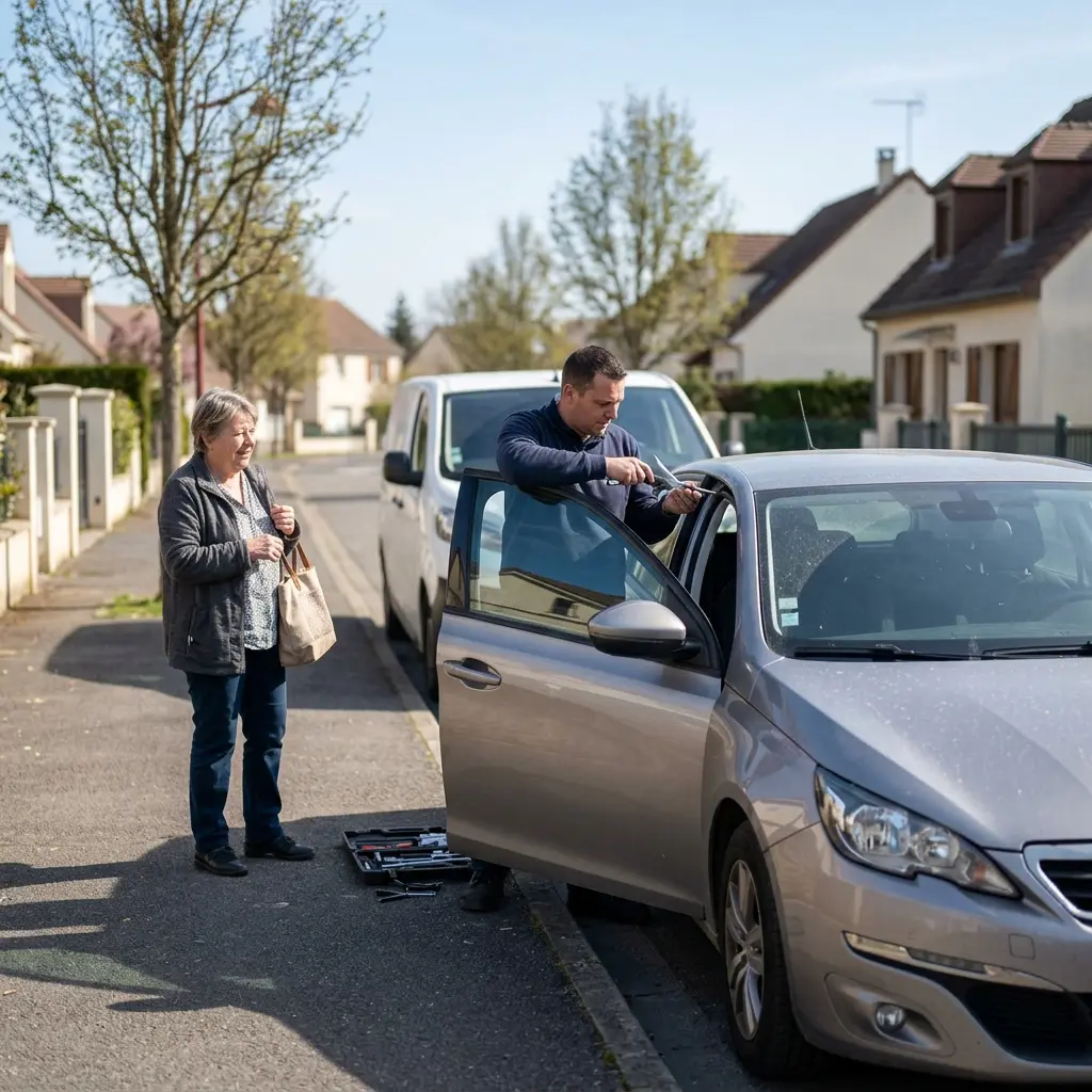 Ouverture de porte voiture Grisy-Suisnes (77166)