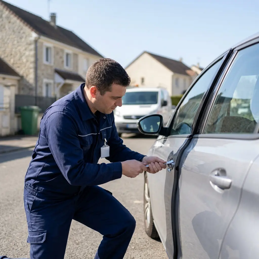 Les bons gestes en cas de clés enfermées dans la voiture