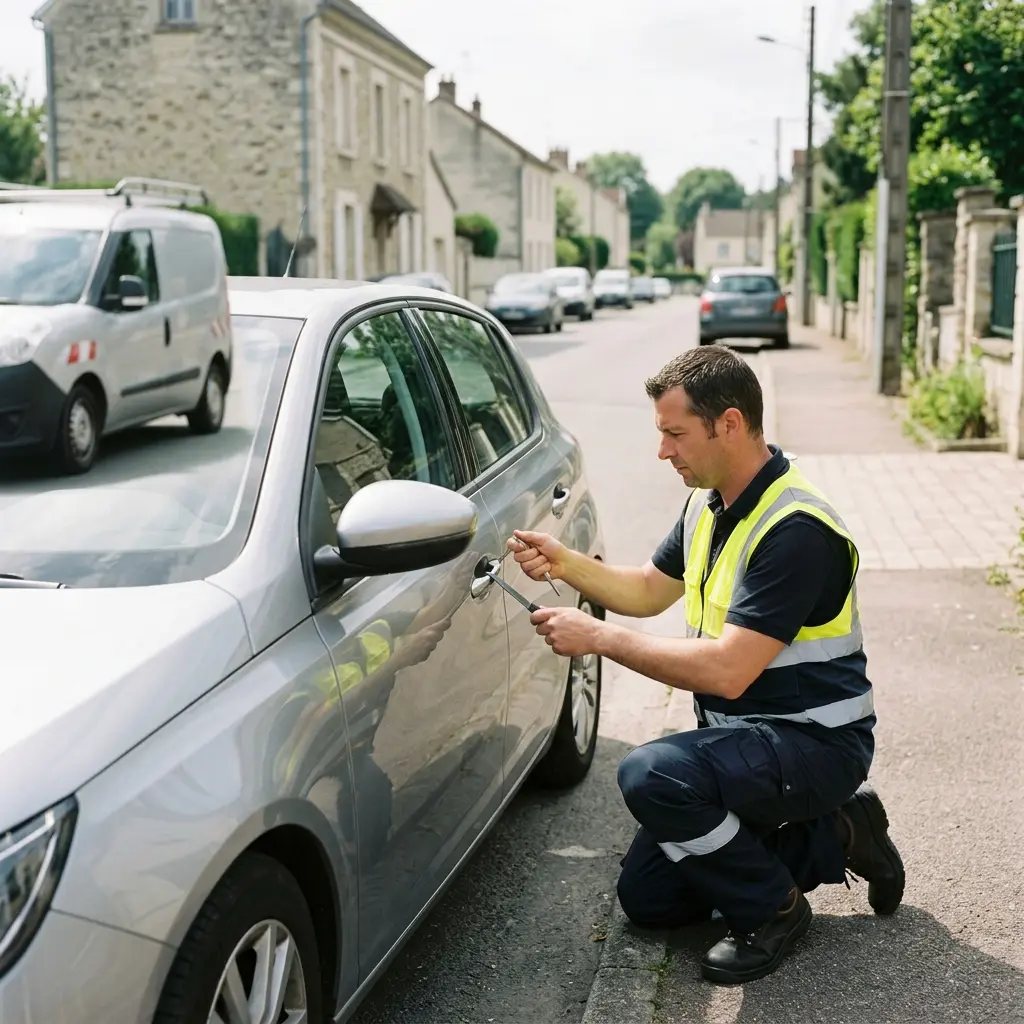 Notre méthode d'intervention pour l'ouverture de porte voiture à Tournan-en-Brie