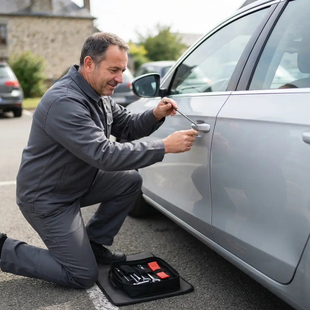 Comment se déroule l'ouverture de porte voiture à Crécy-la-Chapelle ?