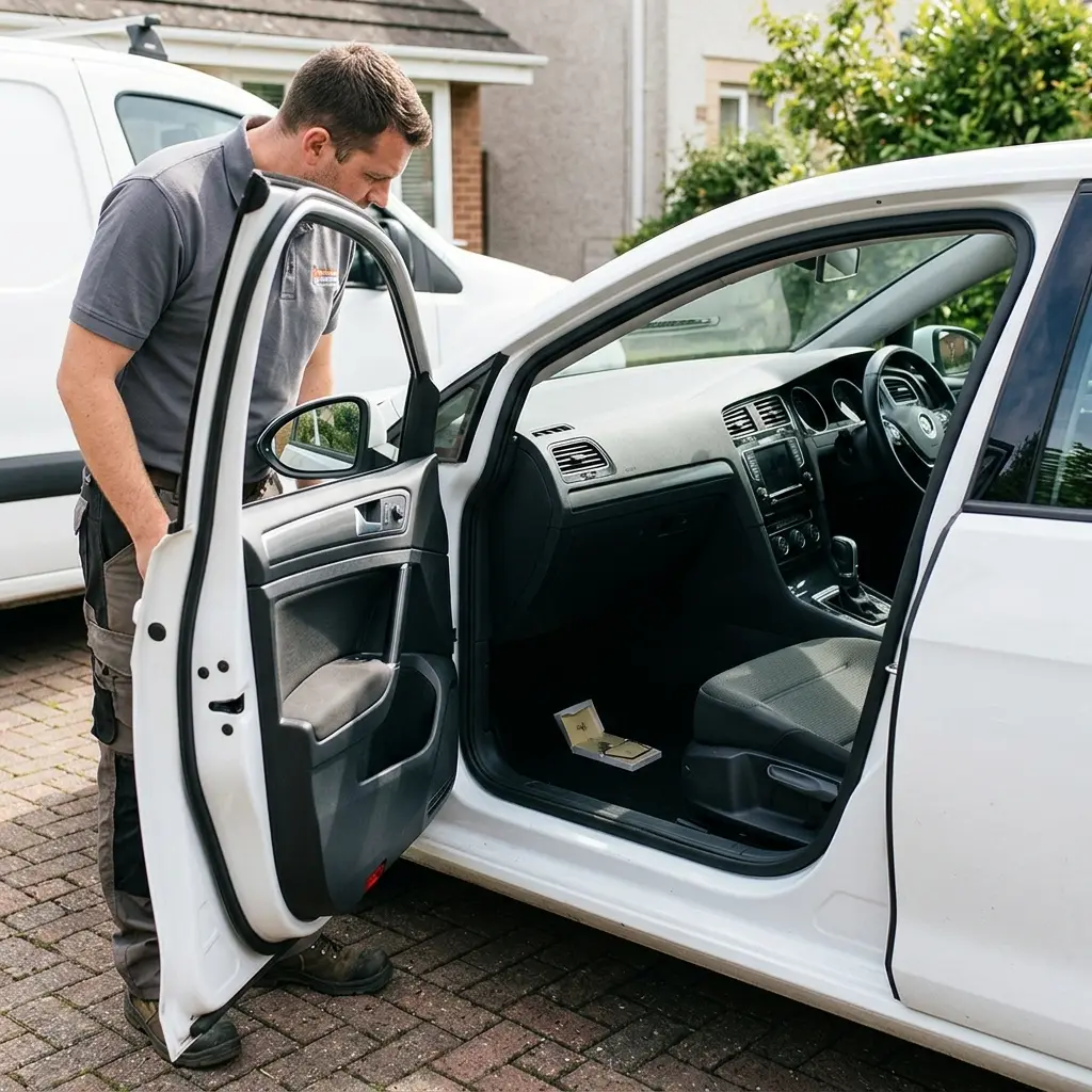 Votre porte de voiture, désormais libre, vous offre une tranquillité retrouvée à Bailly‑Romainvilliers.