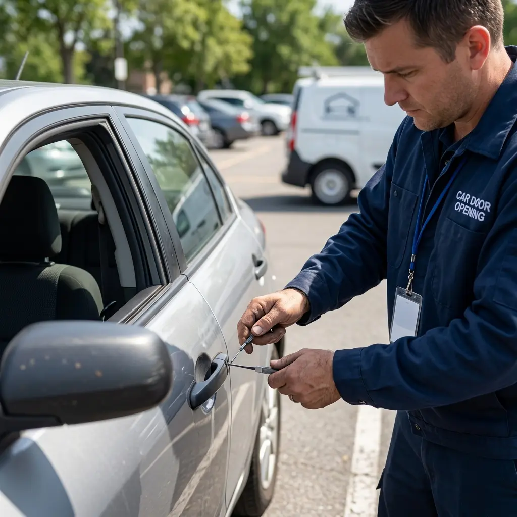Comment se déroule l'ouverture de porte voiture à Chessy ?