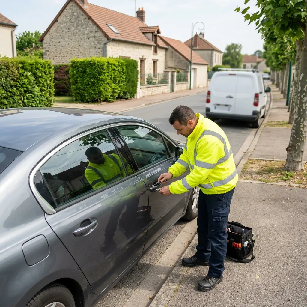 Les bons gestes en cas de clés enfermées dans la voiture