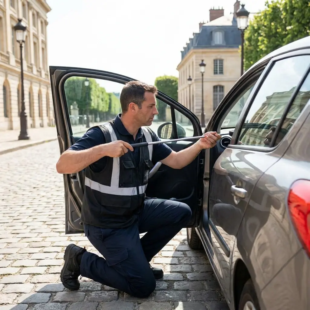 Une intervention rapide pour reprendre la route sereinement