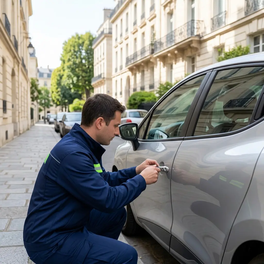 Comment se déroule l'ouverture de porte voiture à Versailles ?