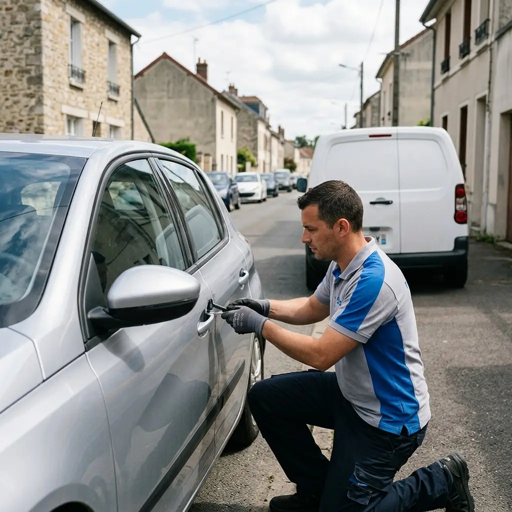 Notre méthode d'ouverture de porte pour votre véhicule à Meulan-en-Yvelines