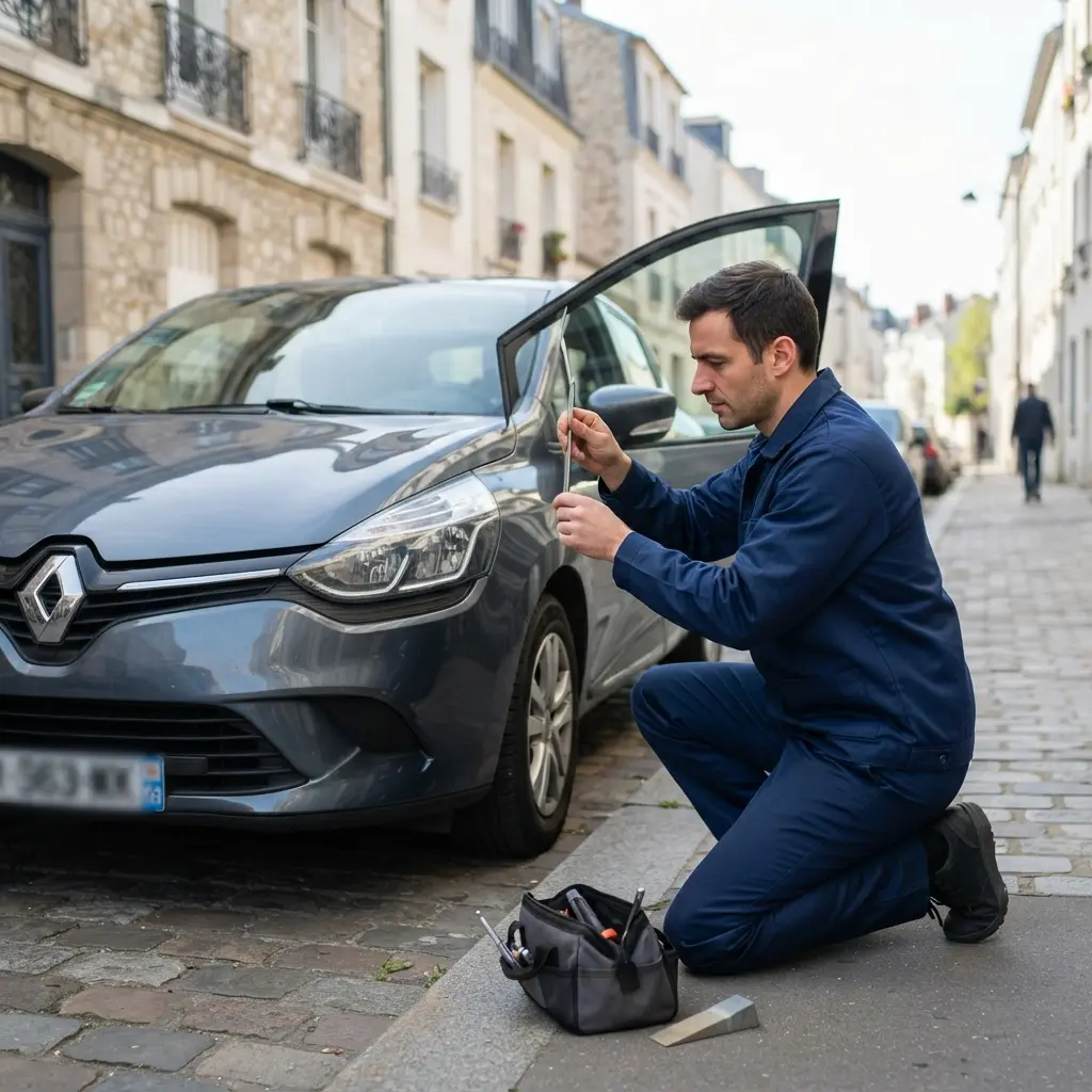 Comment se déroule l'ouverture de porte voiture à Poissy ?