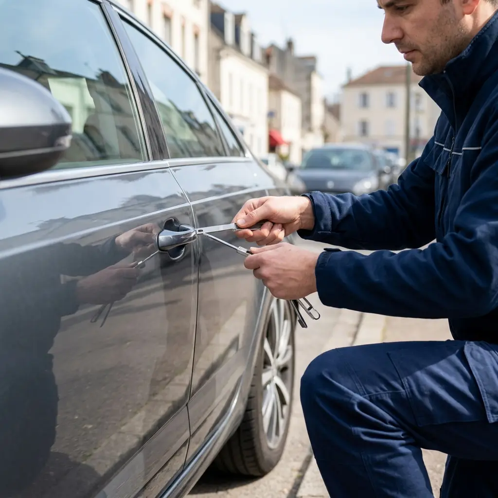 Comment se déroule l'ouverture de porte voiture à Chatou ?