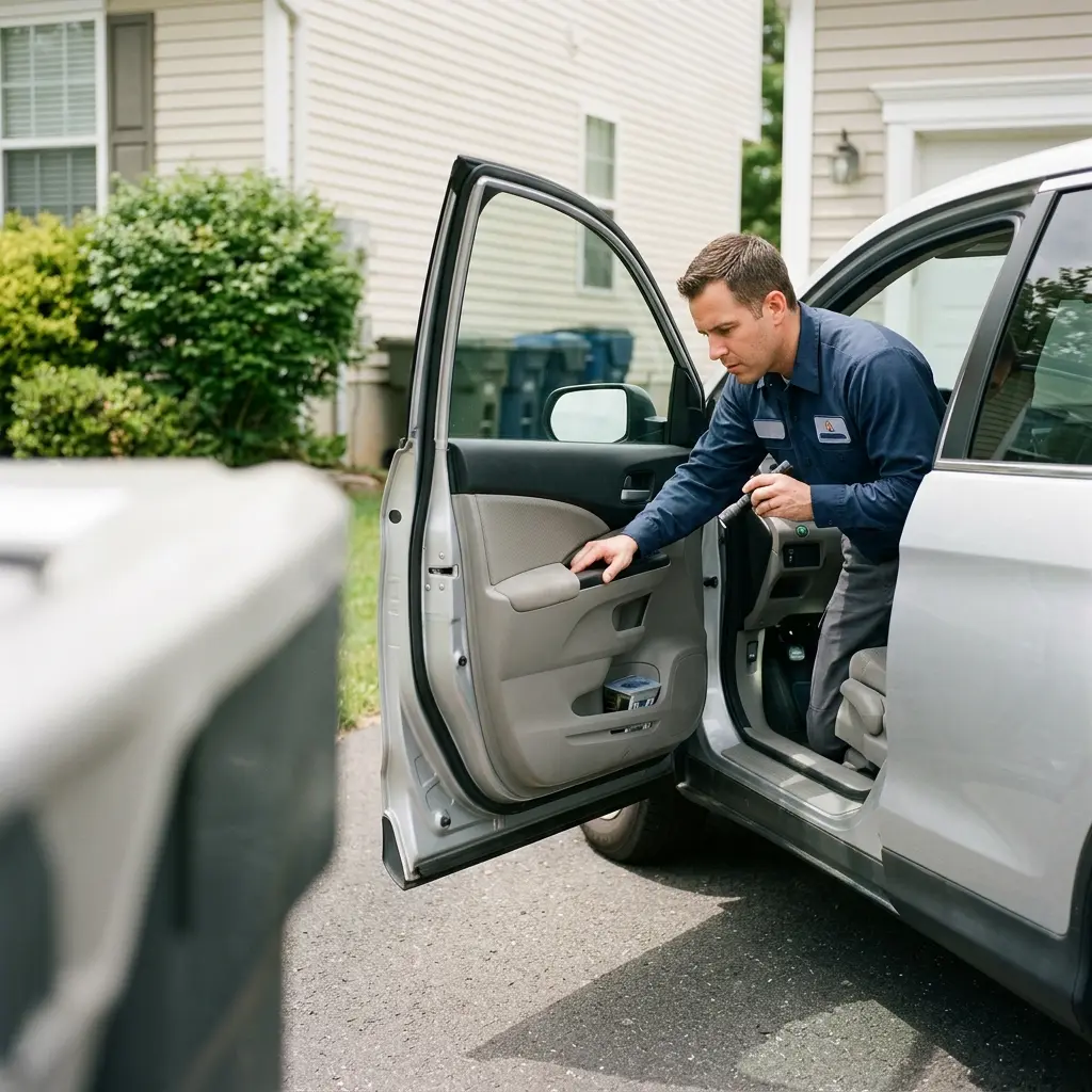 Les bons réflexes en cas de clés enfermées dans la voiture