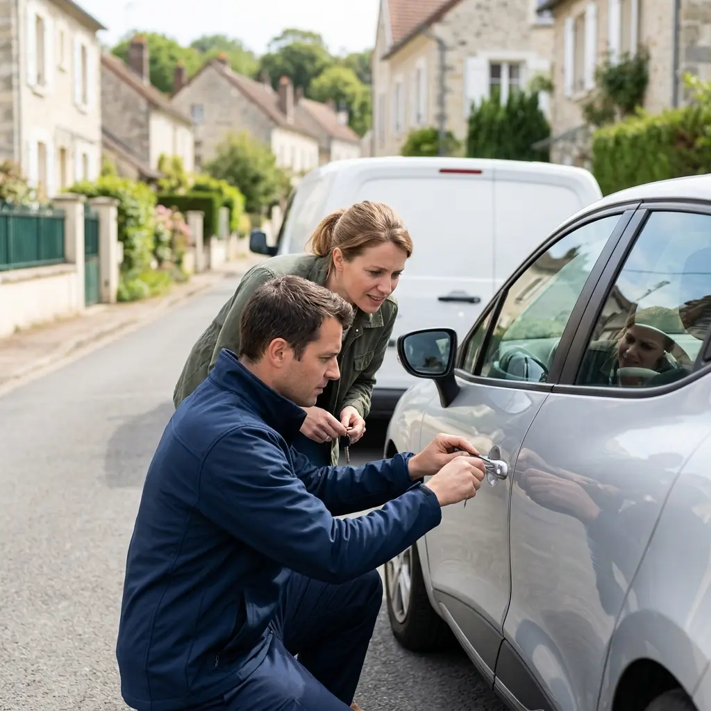 Comment se déroule l’intervention d’ouverture de porte à Chevreuse ?
