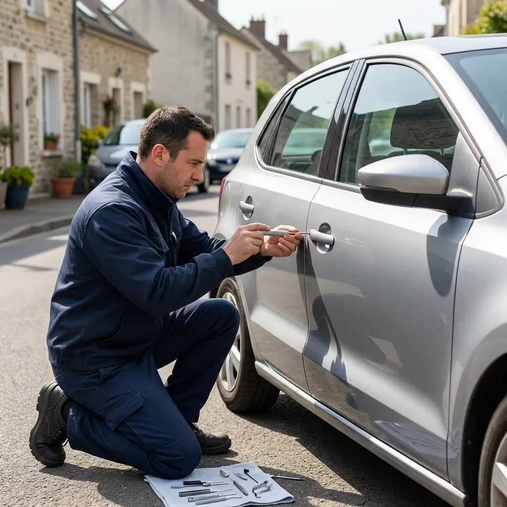 Comment réagir face à une porte verrouillée à Houdan ?
