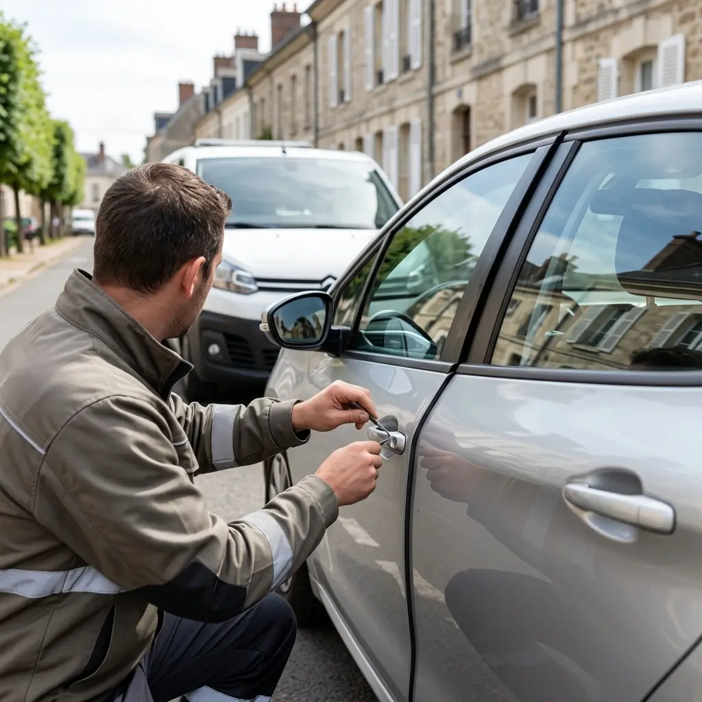Comment se déroule l'ouverture de porte à Houdan ?