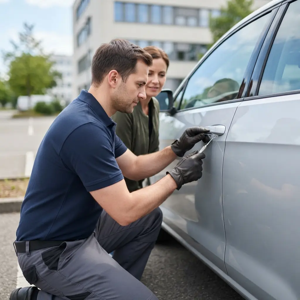 Pourquoi nous choisir à Freneuse pour votre ouverture de porte voiture ?